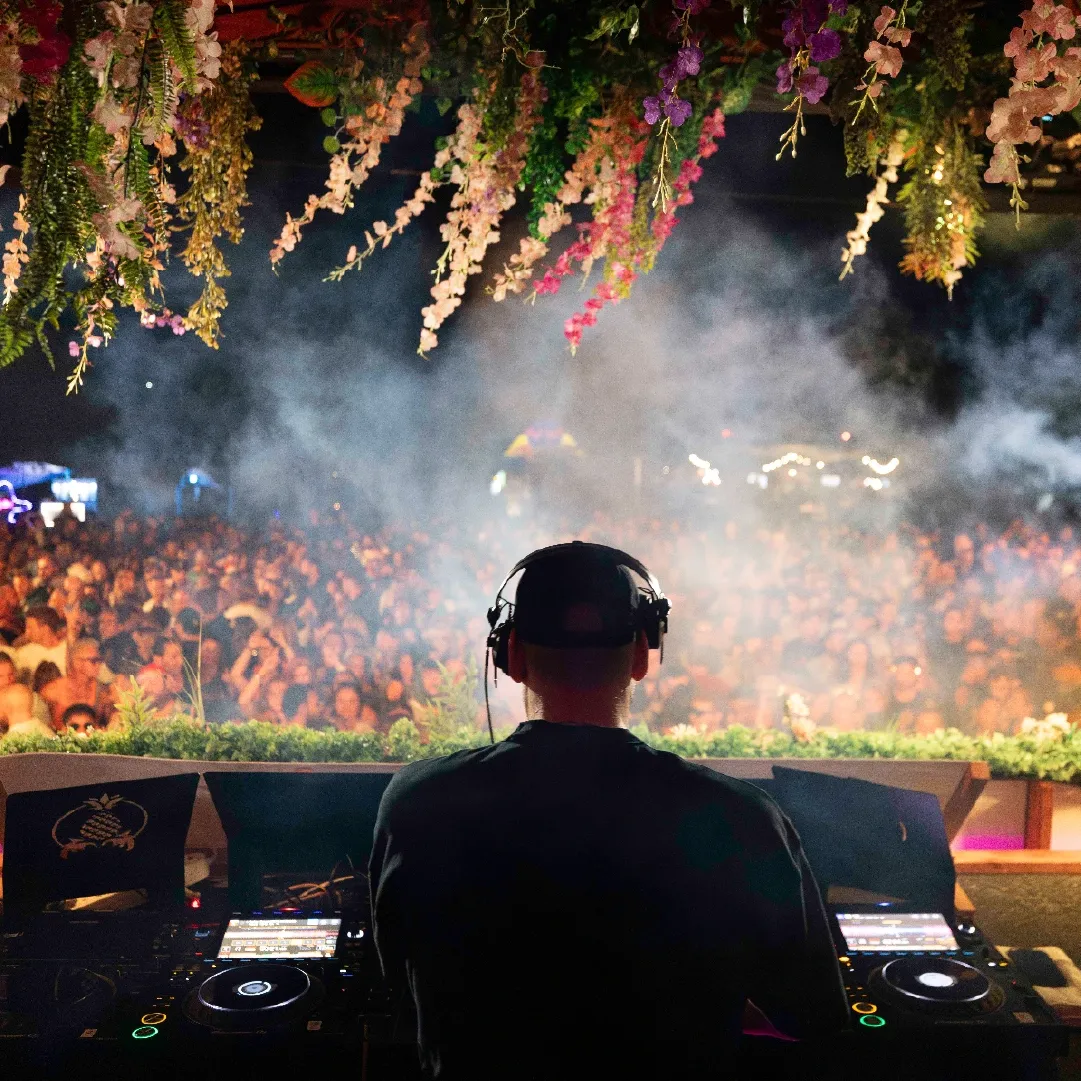  A photo of a DJ at AnjunaDeep